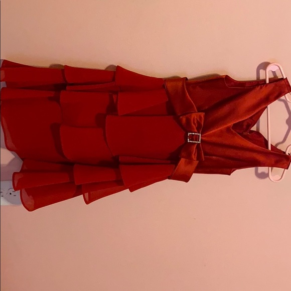 Beautiful vintage red dress - Picture 1 of 4